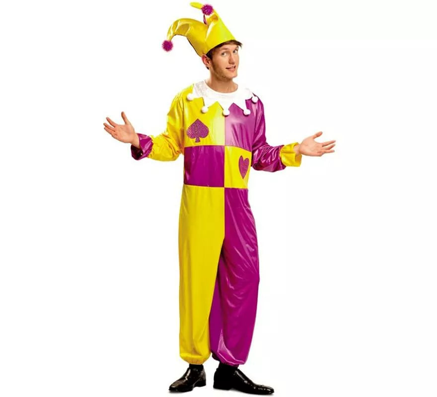 Translation missing: de.Disfraz de Bufón o Joker para Hombre talla M-L
