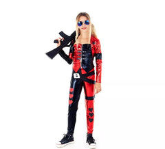 Killer-Jester-Kostüm für Mädchen