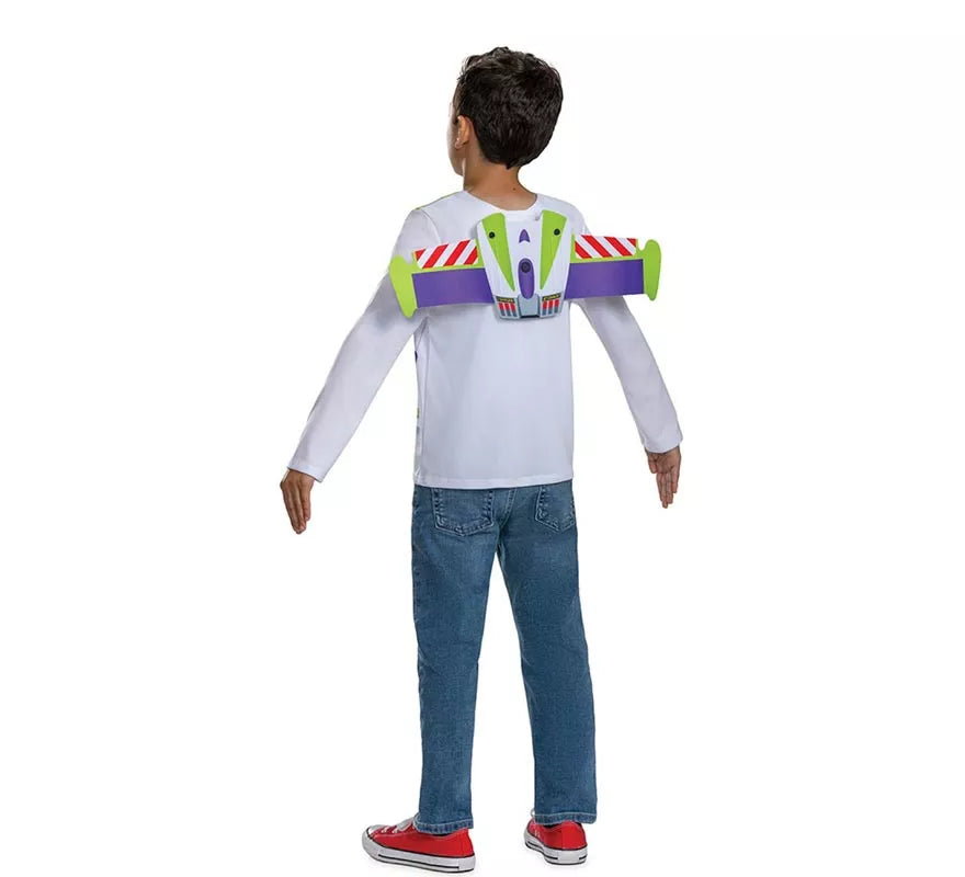 Translation missing: de.Disfraz de Buzz lightyear clásico con alas para niño