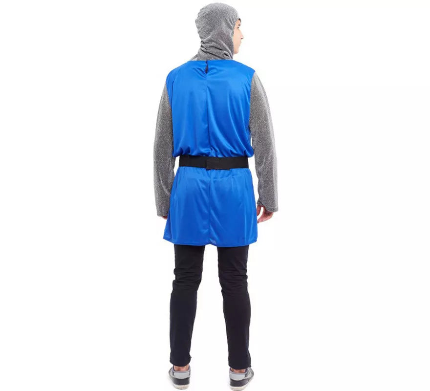 Translation missing: de.Disfraz de Caballero Azul Medieval para hombre