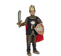 Mittelalterliches Ritterkostüm mit Accessoires für Kinder