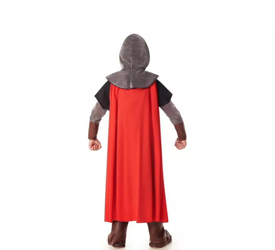 Translation missing: de.Disfraz de Caballero Medieval León negro para niños