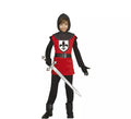 Disfraz de Caballero Medieval Nocturno para niño