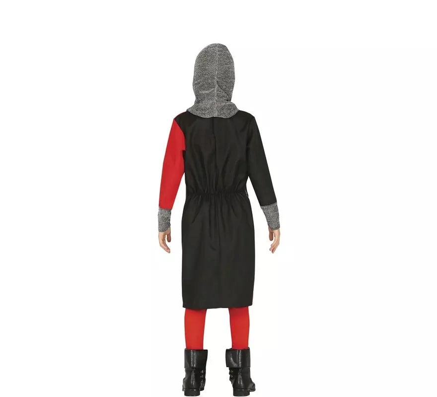 Translation missing: de.Disfraz de Caballero Medieval Oscuro para niño