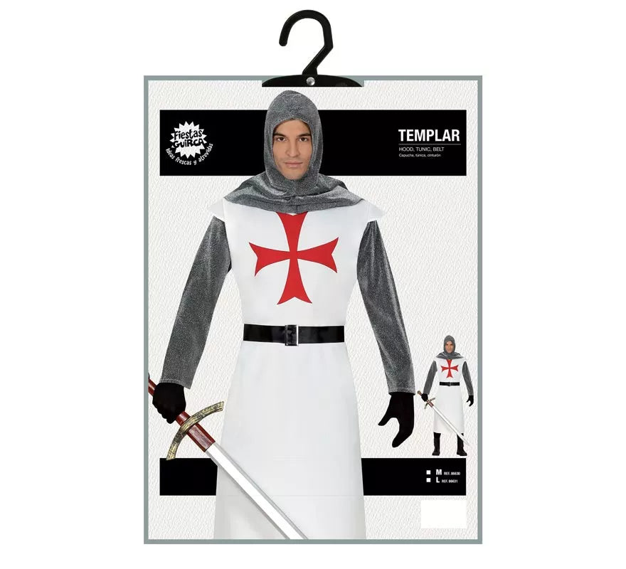 Disfraz de Caballero Templario para hombre