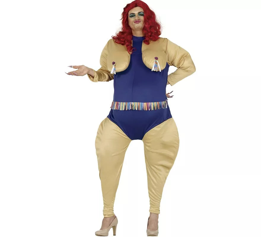Disfraz de Cabaretera para hombre