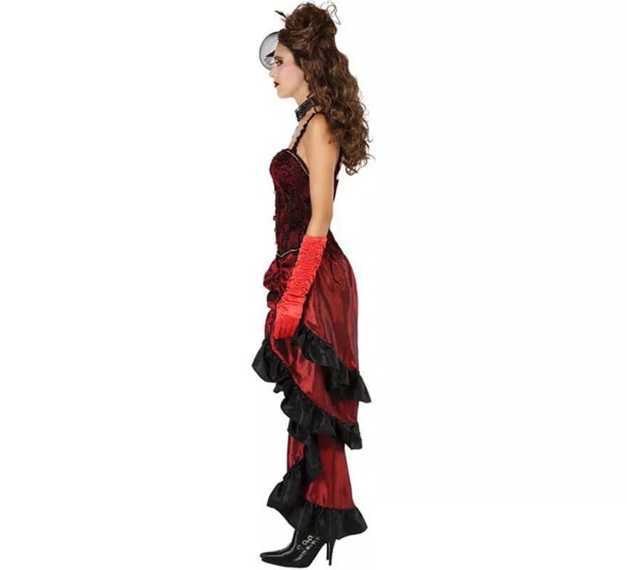 Translation missing: de.Disfraz de Cabaretera Roja para mujer