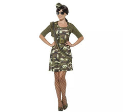 Military Combat Cadet Kostüm für Damen