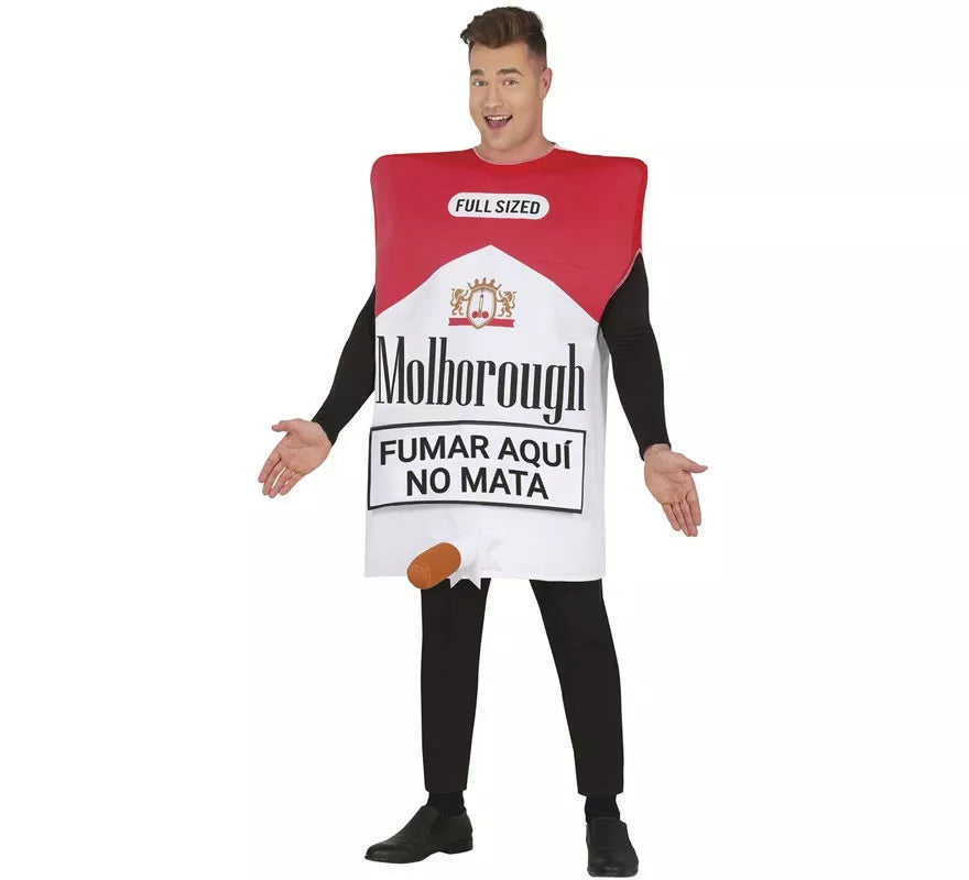 Translation missing: de.Disfraz de Cajetilla de Tabaco para hombre