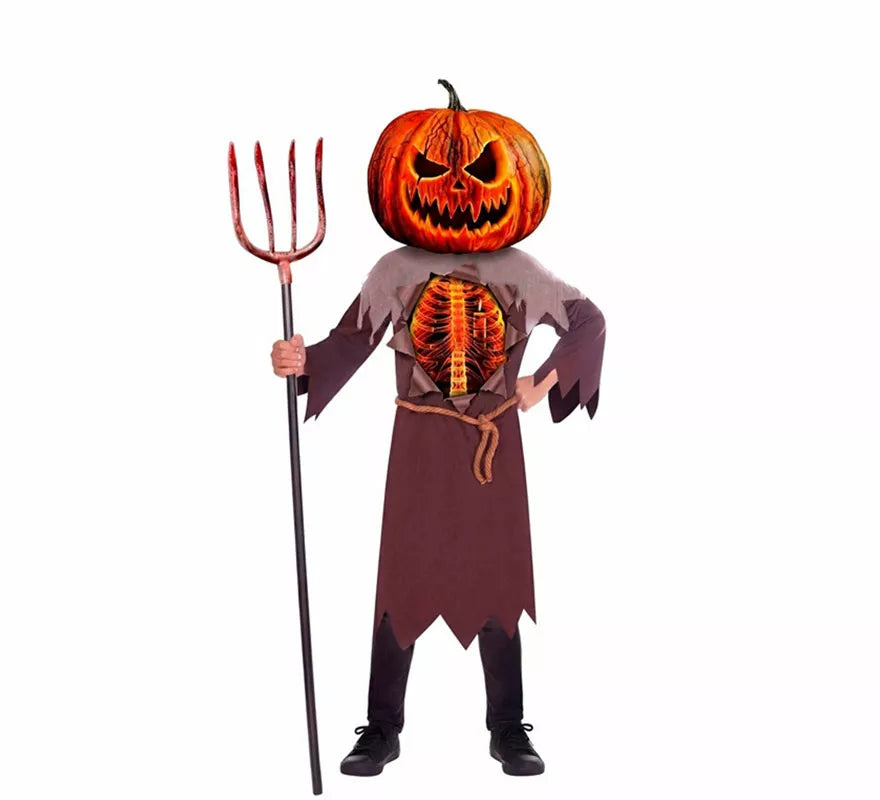 Translation missing: de.Disfraz de Calabaza Aterradora para niños