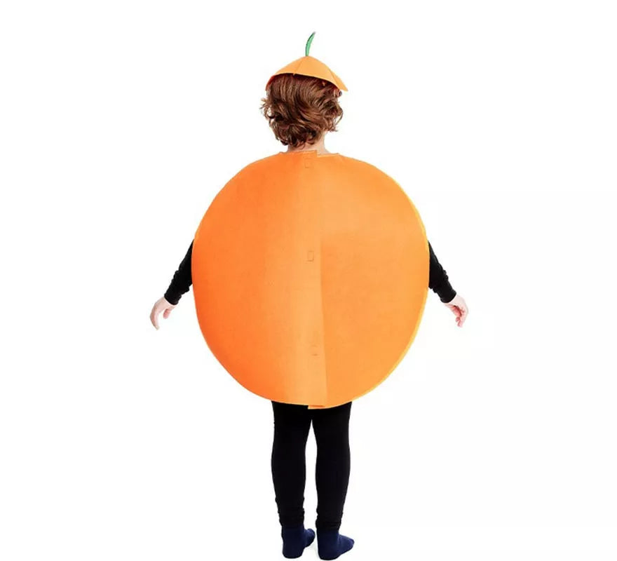 Translation missing: de.Disfraz de Calabaza circular con gorro para niños