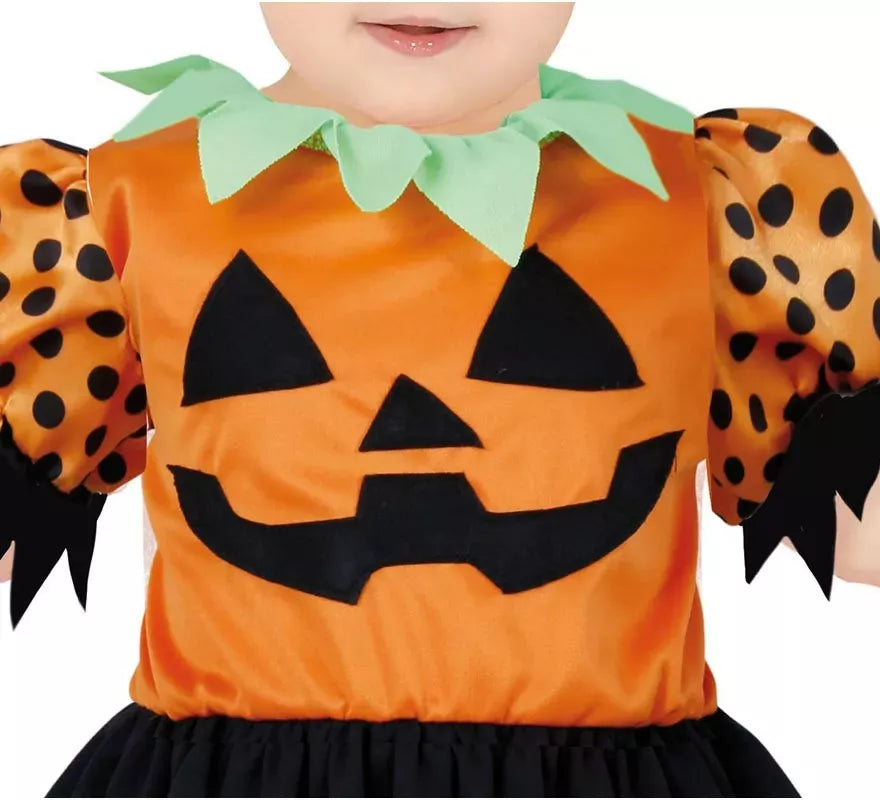 Translation missing: de.Disfraz de Calabaza Feliz para niña y bebé