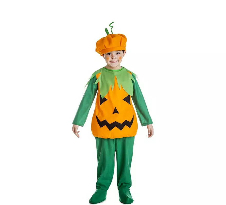 Disfraz de Calabaza para niños