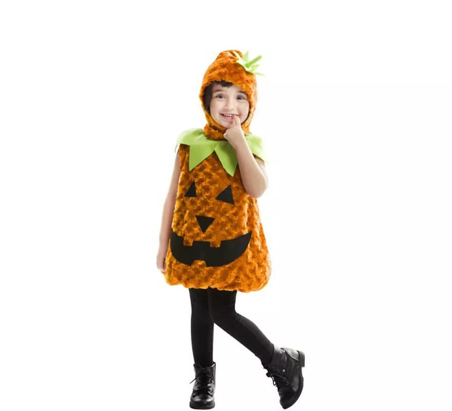 Translation missing: de.Disfraz de Calabaza peluche para niña