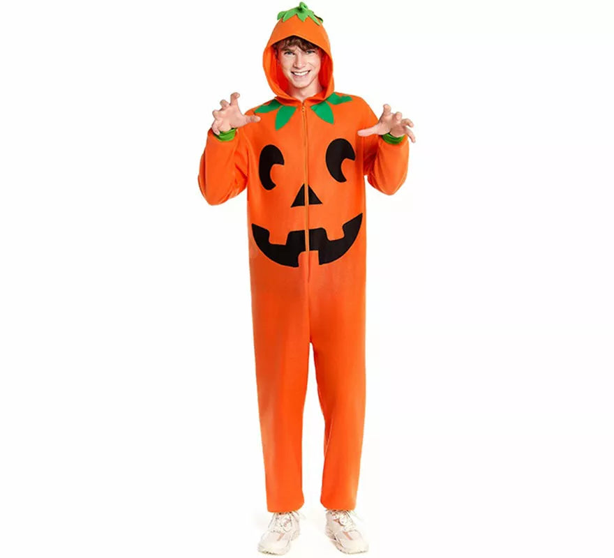 Translation missing: de.Disfraz de Calabaza Sonriente para hombre