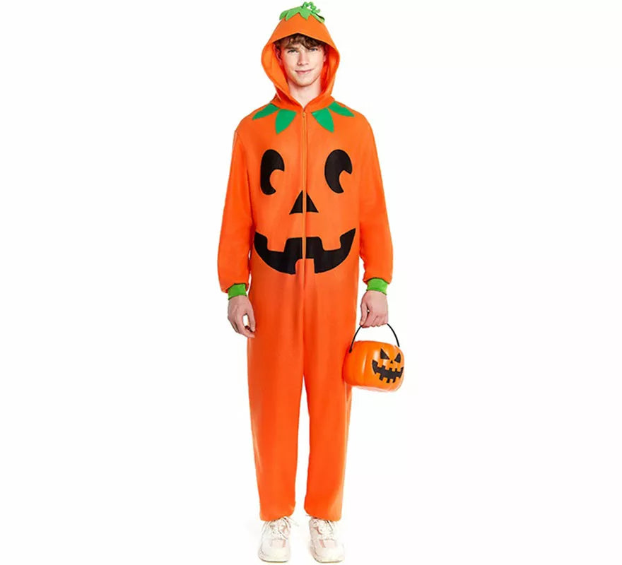 Translation missing: de.Disfraz de Calabaza Sonriente para hombre