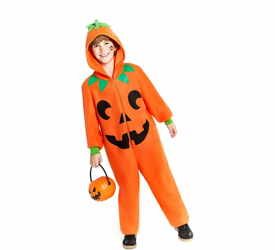 Translation missing: de.Disfraz de Calabaza Sonriente para niño