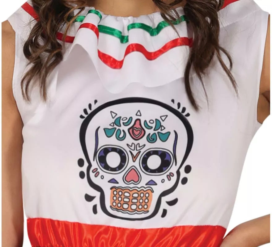 Translation missing: de.Disfraz de Calavera Catrina Calavera para mujer