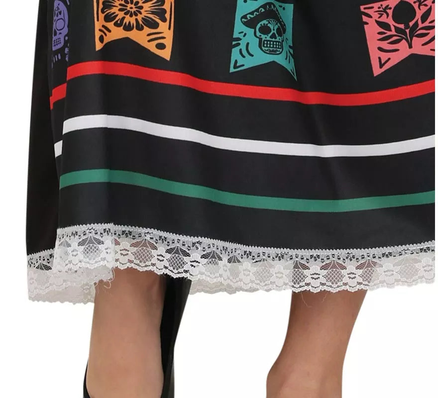 Translation missing: de.Disfraz de Calavera Catrina para niña
