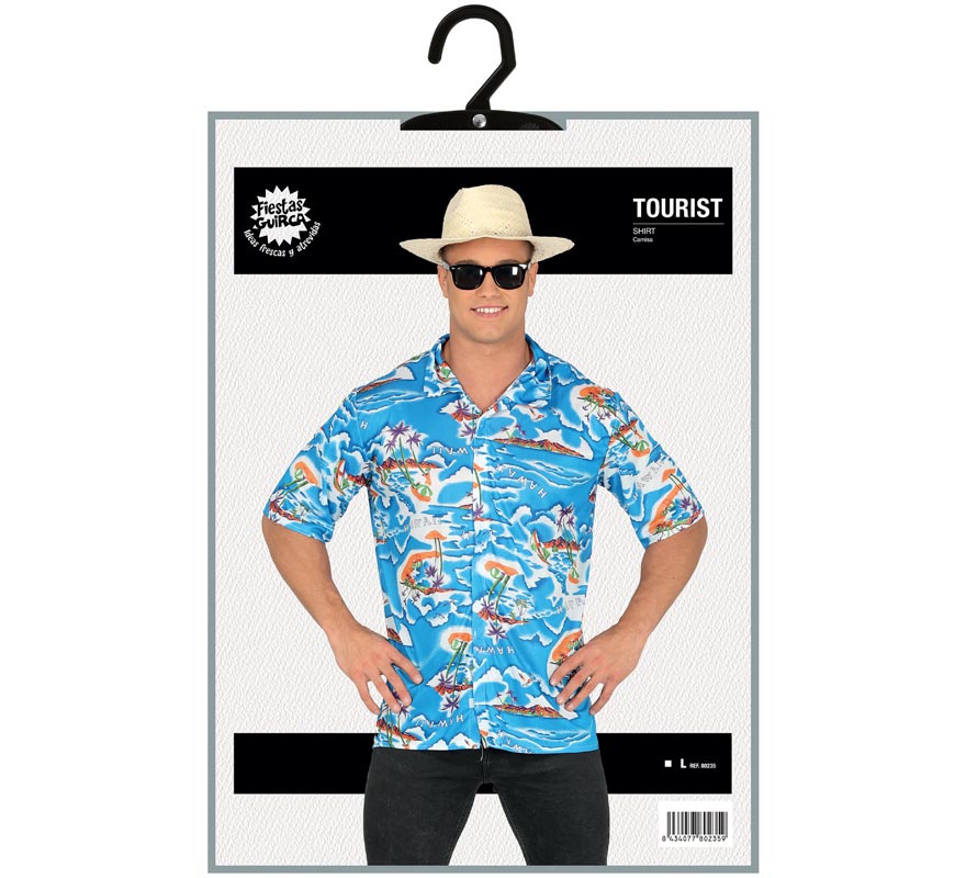 Translation missing: de.Disfraz de Camisa Hawaiano para hombre