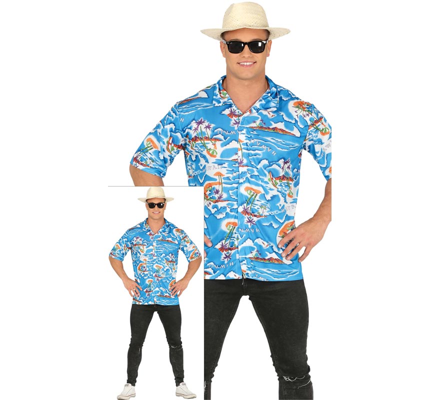 Translation missing: de.Disfraz de Camisa Hawaiano para hombre