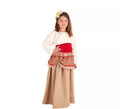 Disfraz de Campesina Medieval Carlota para niña