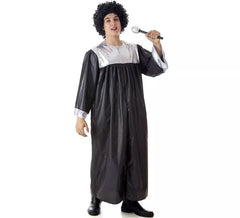 Gospelsänger Kostüm Silber für Herren
