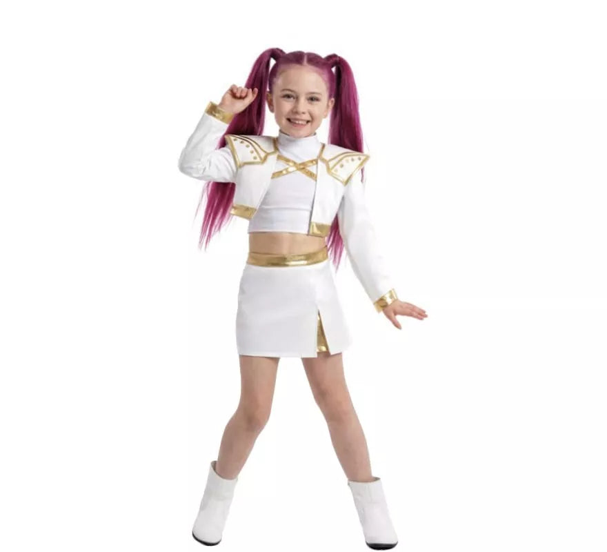 Translation missing: de.Disfraz de Cantante K-Pop blanca para niña