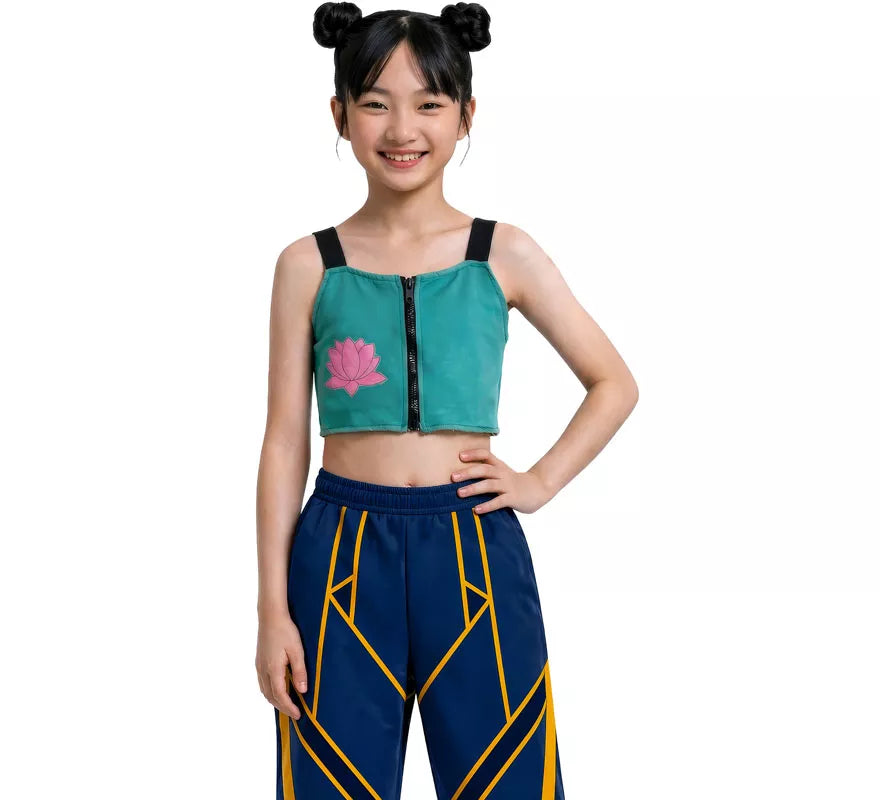 Translation missing: de.Disfraz de Cantante K-Pop Star Lotus Lite para niña