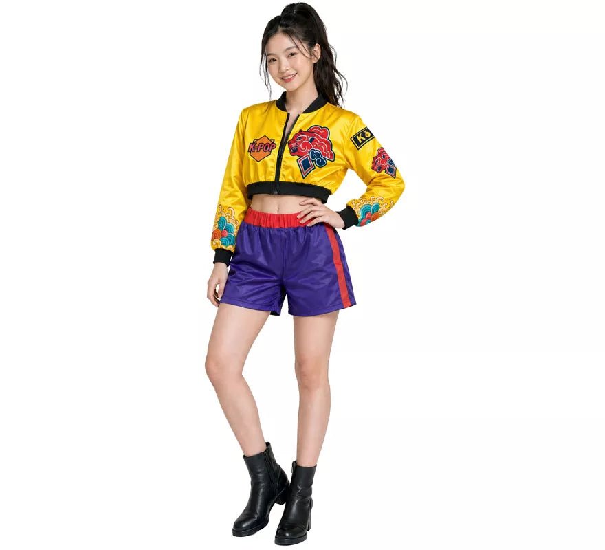 Translation missing: de.Disfraz de Cantante K-Pop Star Nova Lite para mujer