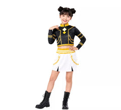 K-Pop Star Silver Lite Sängerin Kostüm für Mädchen