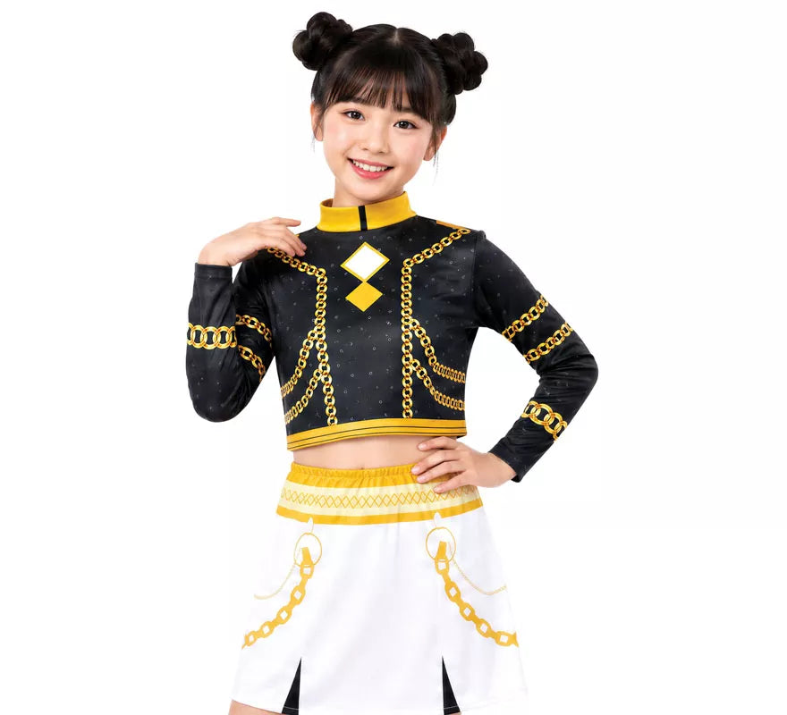 Translation missing: de.Disfraz de Cantante K-Pop Star Silver Lite para niña