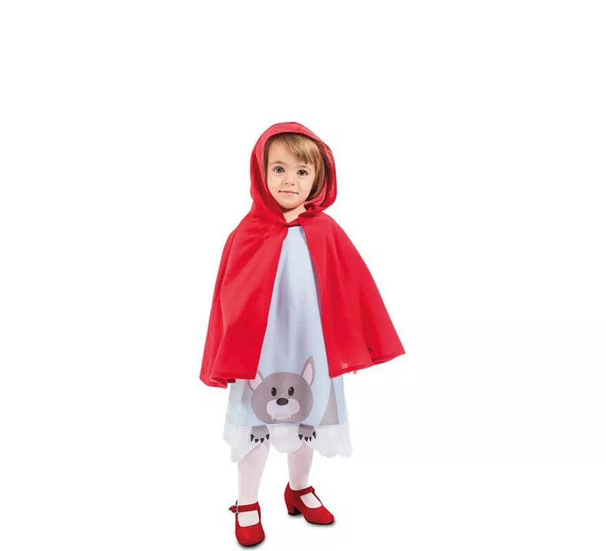 Translation missing: de.Disfraz de Caperucita con Lobo para niña y bebé