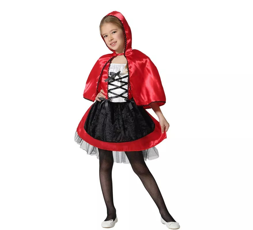 Translation missing: de.Disfraz de Caperucita coqueta para niña