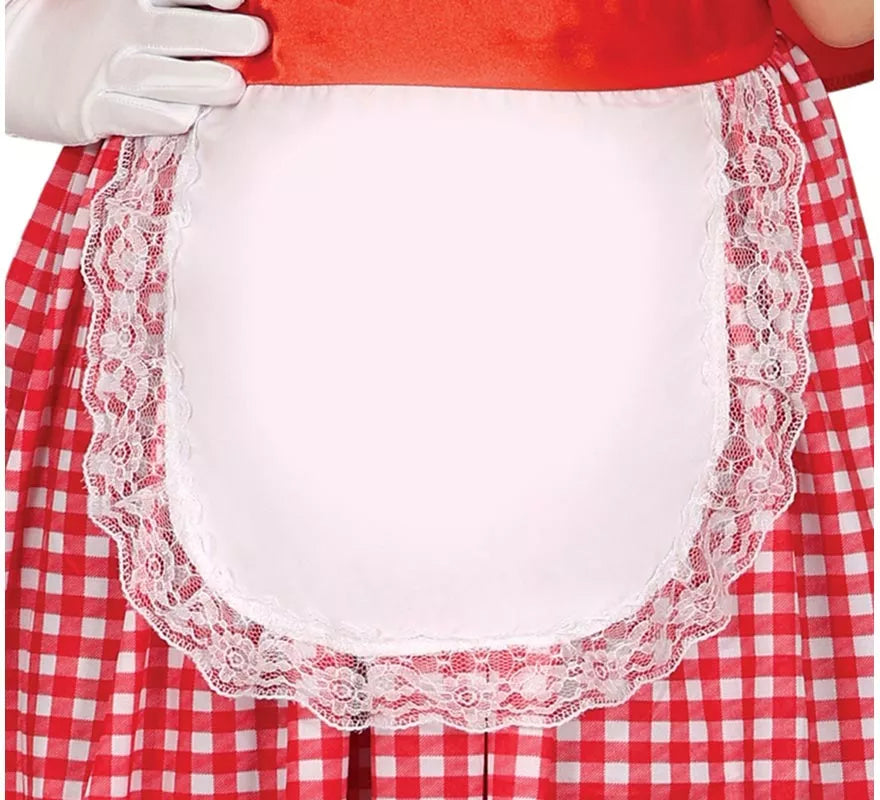 Translation missing: de.Disfraz de Caperucita Roja Lobo para niña