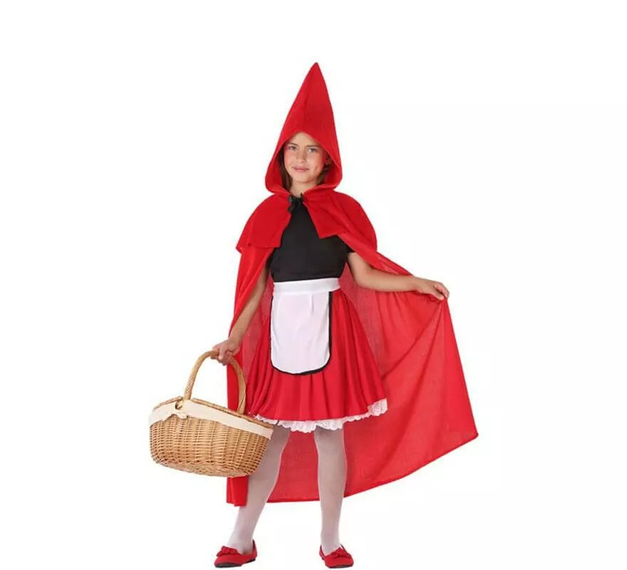 Translation missing: de.Disfraz de Caperucita Roja para niña