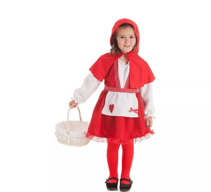 Translation missing: de.Disfraz de Caperucita Roja para niña
