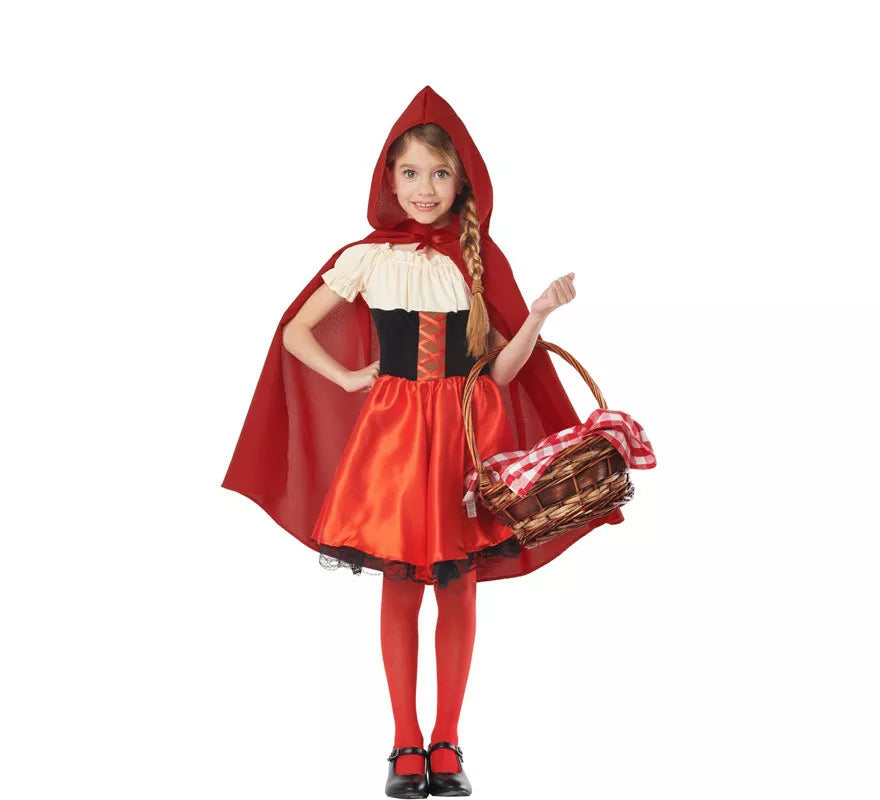 Translation missing: de.Disfraz de Caperucita Roja para niña