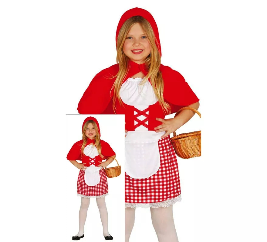 Translation missing: de.Disfraz de Caperucita Roja para niña
