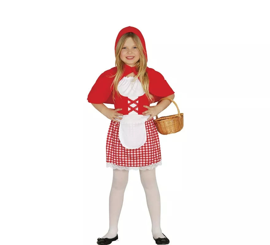 Translation missing: de.Disfraz de Caperucita Roja para niña
