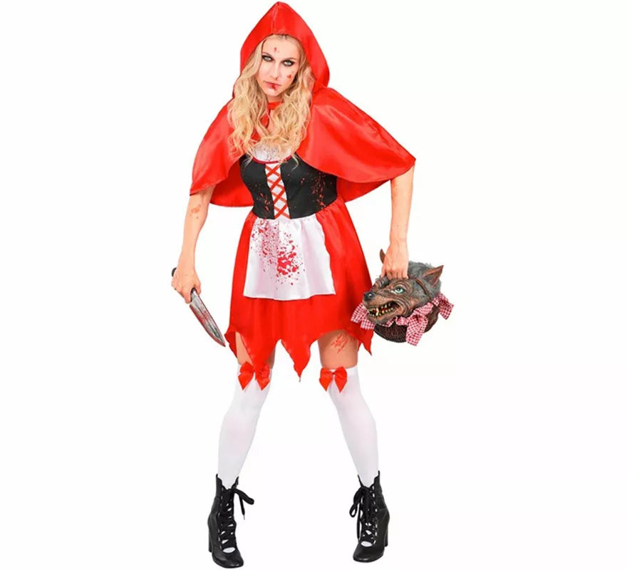 Translation missing: de.Disfraz de Caperucita Zombie para mujer