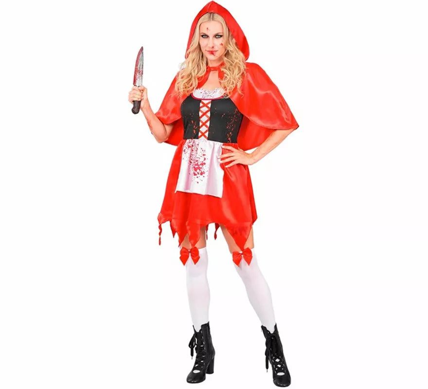 Translation missing: de.Disfraz de Caperucita Zombie para mujer
