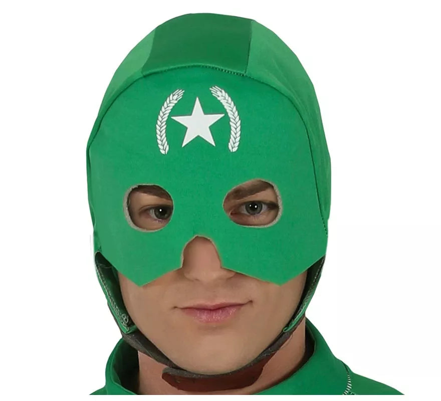Translation missing: de.Disfraz de Capitán Cerveza Verde para hombre