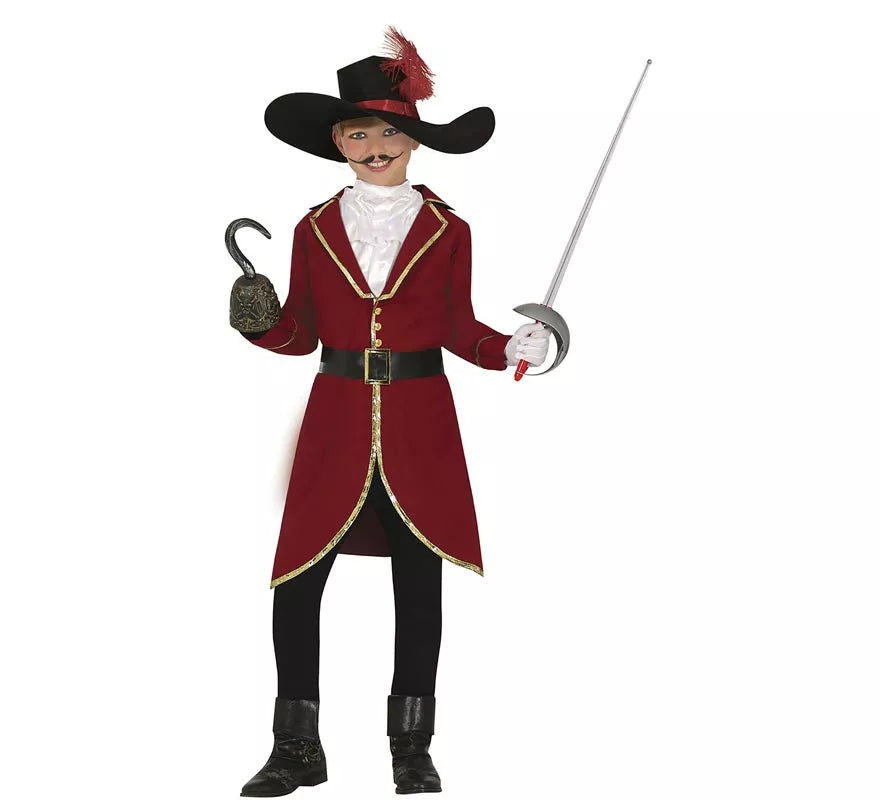 Translation missing: de.Disfraz de Capitán Corsario Pirata para niños