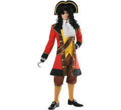 Captain Hook Piraten-Kostüm-Männer