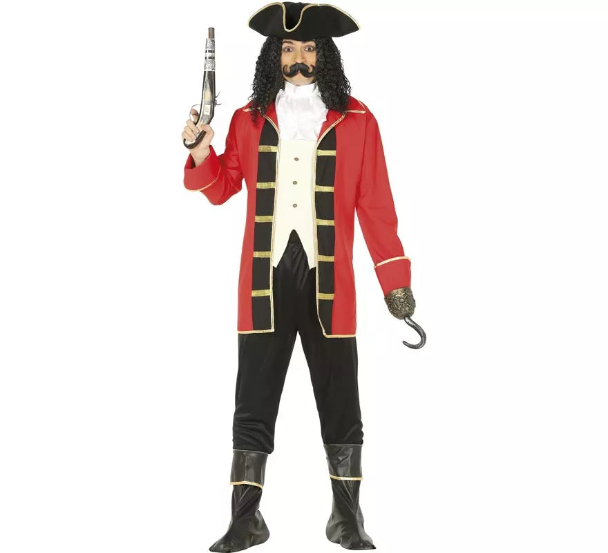Translation missing: de.Disfraz de Capitán Pirata para hombre