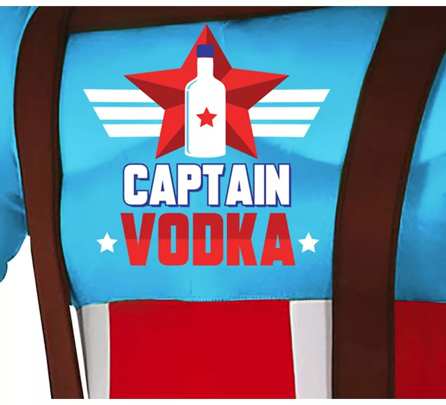 Translation missing: de.Disfraz de Capitán Vodka para hombre