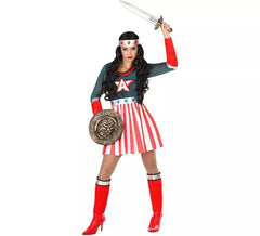 Blue Captain Kostüm für Damen