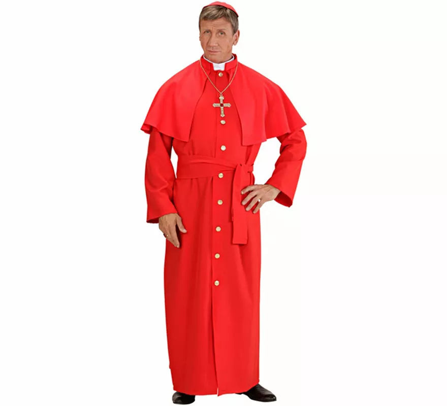 Translation missing: de.Disfraz de Cardenal Rojo para hombre