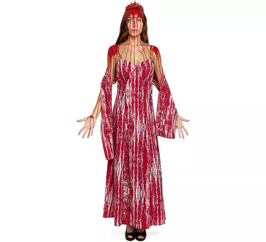 Translation missing: de.Disfraz de Carrie Reina del Baile Sangriento para mujer